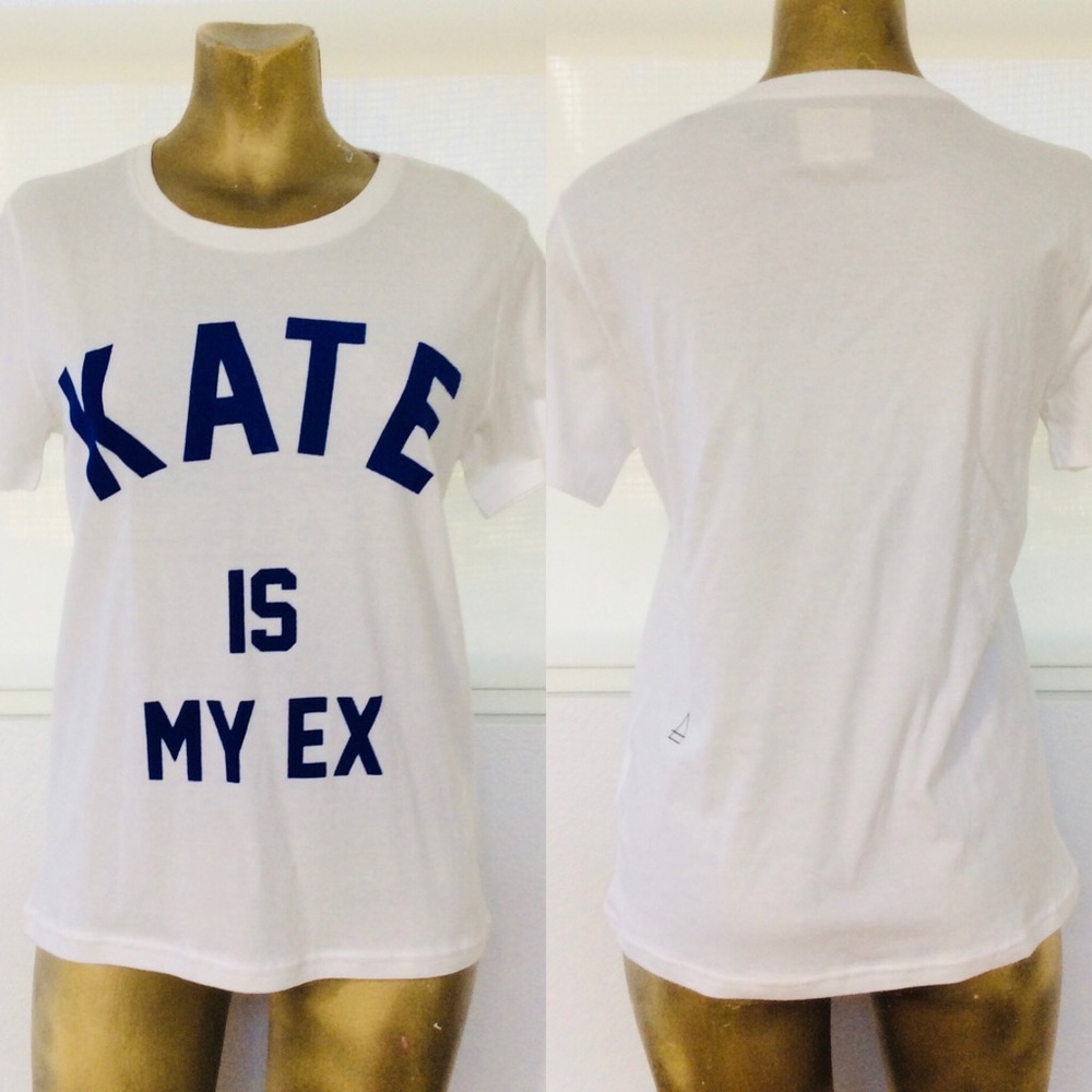 NWT $58 ELEVEN PARIS Kate is My Ex TEE SHIRT M - Picture 5 of 13